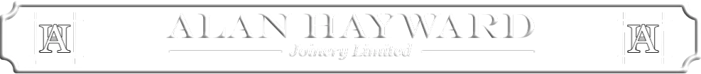 Alan Hayward Joinery Banner