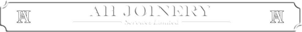 AH Joinery Services Banner