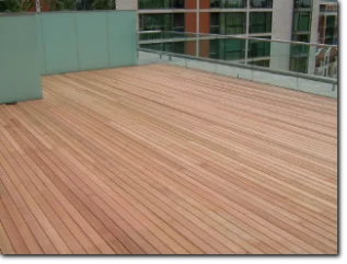 Western Red Cedar Decking