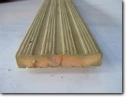 Reeded sample reeded